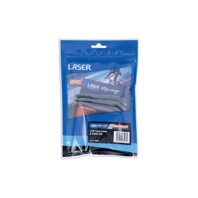 Laser LTR Tyre Lever & Patch Kit 8203