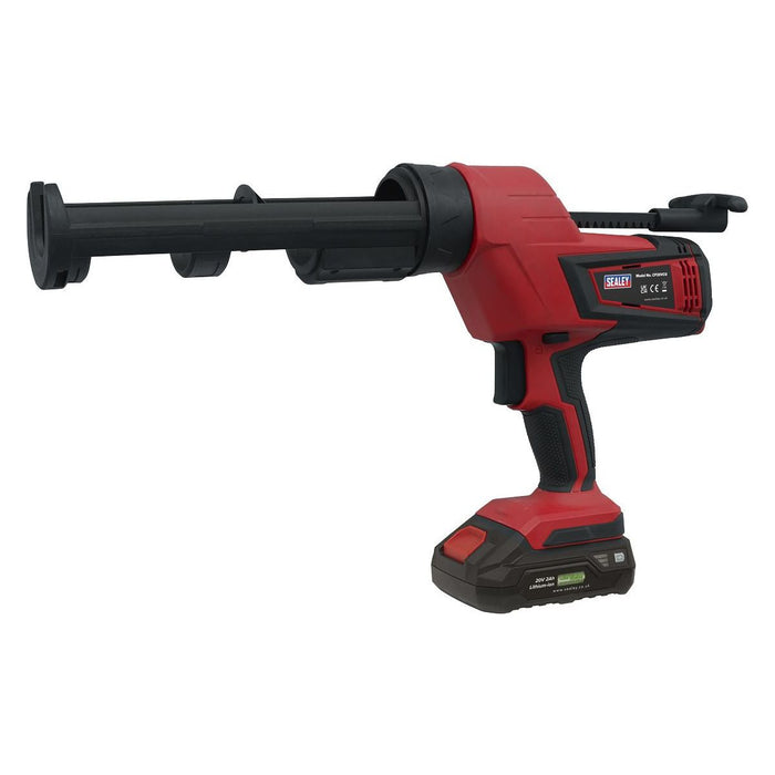 Sealey Cordless Caulking Gun 310ml 20V SV20 Series Body Only CP20VCG Sealey - Town Tools 