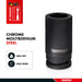 Teng Tools 3/4" Deep Impact Socket DIN Metric 22mm Teng Tools - Town Tools 