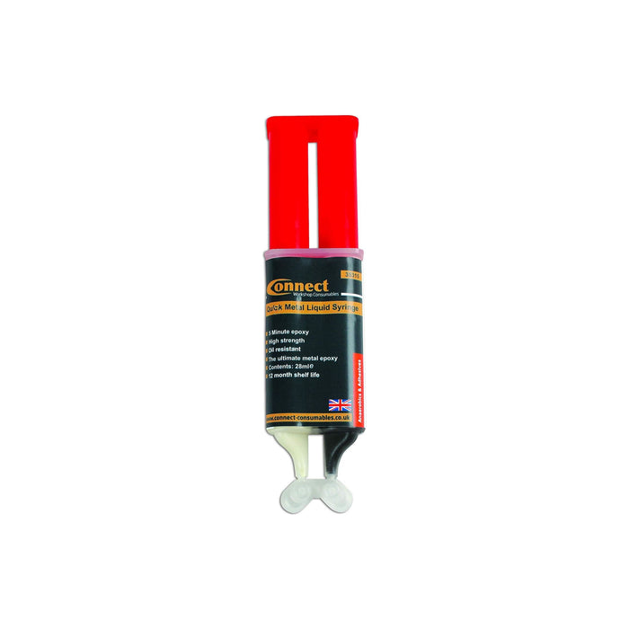 Connect Quick Metal Liquid Syringe 25ml 1pc 35315 Tool Connection - Town Tools 