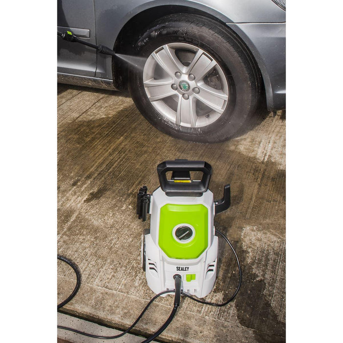 Sealey Pressure Washer with Snow Foam 100bar 390L/hr PW1610COMBO Sealey - Town Tools 