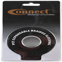 Connect Expandable Braided Sleeving 12mm 5m coil in a clam blister 37111
