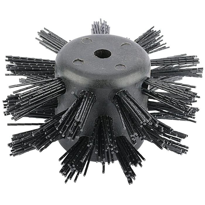 Draper Drain Rod Nylon Brush, 100mm - DRB/B