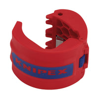 Draper Knipex 90 22 10 BK BiX Cutters for Plastic Pipes and Sealing Sleeves, 72m