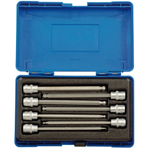 Draper Expert Hexagonal Socket Bit Set, 3/8" Sq. Dr. (7 Piece) - D-HEX-B/7/150 - image 1