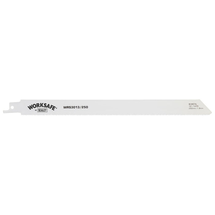 Sealey Reciprocating Saw Blade 250mm 14tpi Pack of 5 WRS3013/250 Sealey - Town Tools 