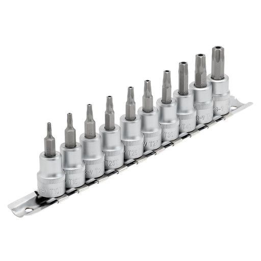 Draper Expert TX-STAR® Security Socket Bit Set, 3/8" Sq. Dr., 48mm (10 Piece) - image 1