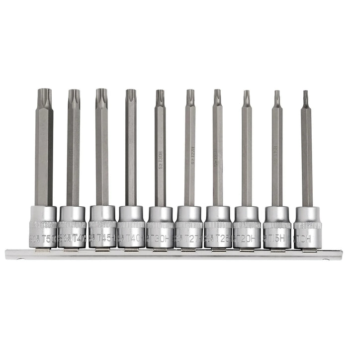 Draper Expert TX-STAR® Security Socket Bit Set, 3/8" Sq. Dr. (10 Piece)