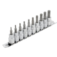 Draper Expert TX-STAR® Plus Socket Bit Set, . Dr., (10 Piece) 48-100mm