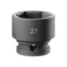 Facom 6-Point Stubby Impact Socket 1/2in Drive 27mm Facom - Town Tools