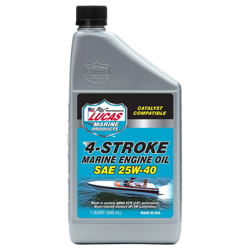 Lucas Oil 25W40 Stern Drive Oil In Board 946Ml 40677 Lucas Oil - Town Tools