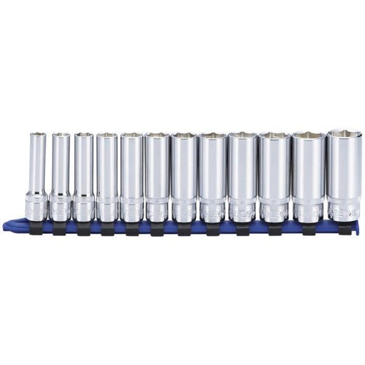 Carlyle Tools Socket Set - Deep - Metric - 3/8In. Dr - 12 Piece - image 1