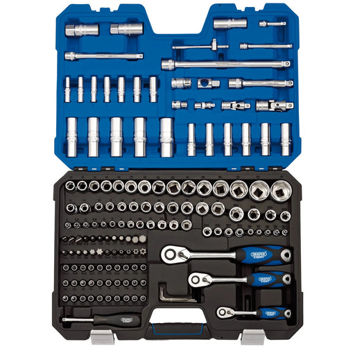 Draper Expert Metric Socket Set, 1/4", 3/8" and 1/2" Sq. Dr. (149 Piece) - image 1