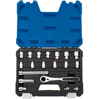 Draper Expert 'Go Through' Metric Socket Set (19 piece) - VTX20-19MM/B