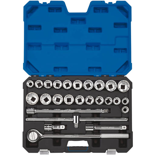 Draper Expert Combined MM/AF Socket Set, 3/4" Sq. Dr. (26 Piece) - T26AMN/B - image 1