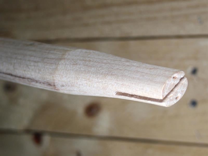 Faithfull FSC Hickory Ball Pein Hammer Handle 425mm (17in) Faithfull - Town Tools