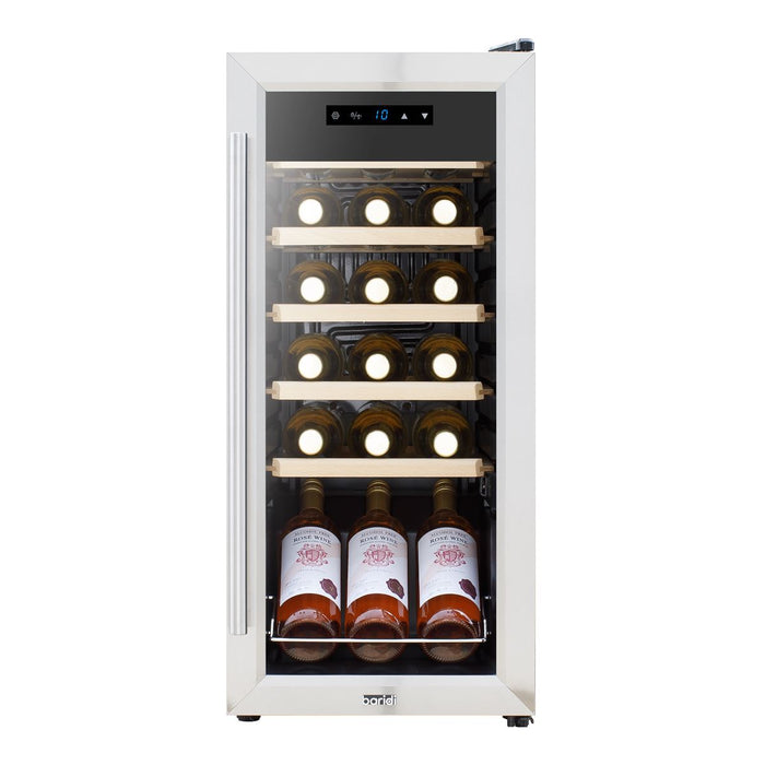 Baridi 18 Bottle Wine Fridge & Cooler - Stainless Steel DH29 Baridi - Town Tools 