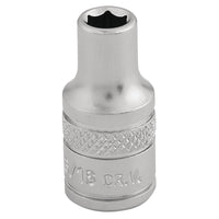 Draper Expert Imperial Socket, 1/4" Sq. Dr., 3/16" - B-AF/MS