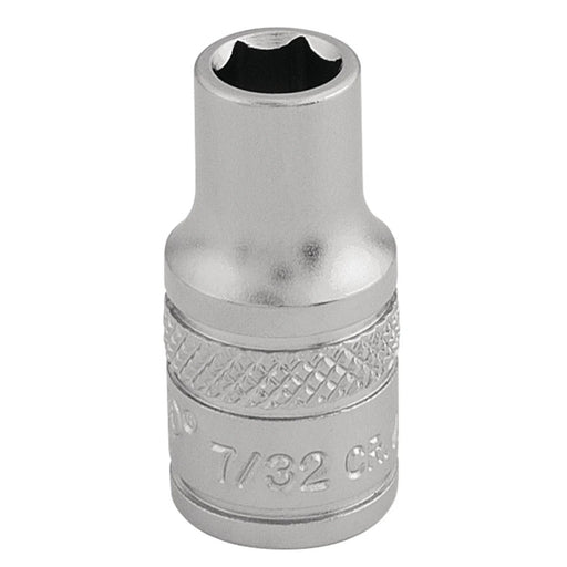 Draper Expert Imperial Socket, 1/4" Sq. Dr., 7/32" - B-AF/MS