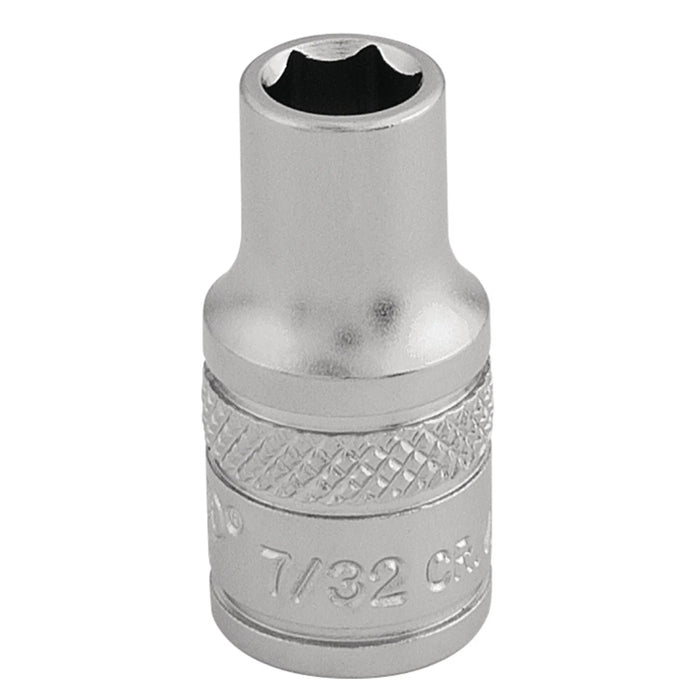 Draper Expert Imperial Socket, 1/4" Sq. Dr., 7/32" - B-AF/MS