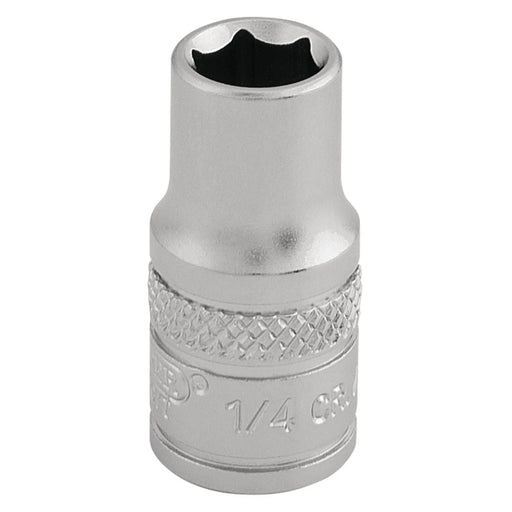 Draper Expert Imperial Socket, 1/4" Sq. Dr., 1/4" - B-AF/MS