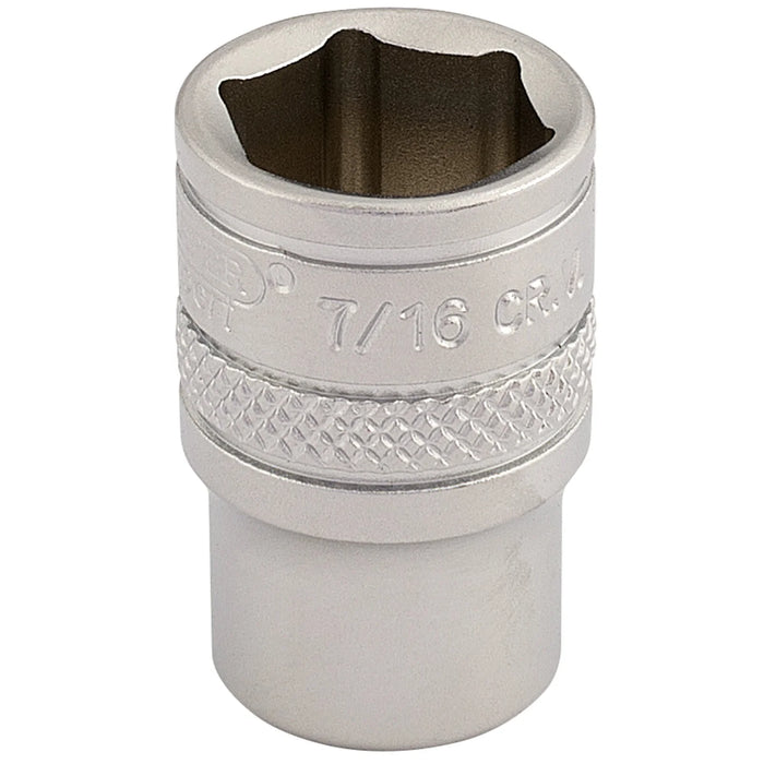 Draper Expert Imperial Socket, 1/4" Sq. Dr., 7/16" - B-AF/MS