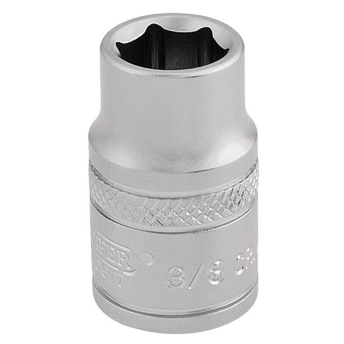 Draper Expert 6 Point Imperial Socket, Sq. Dr., 3/8" 1-3