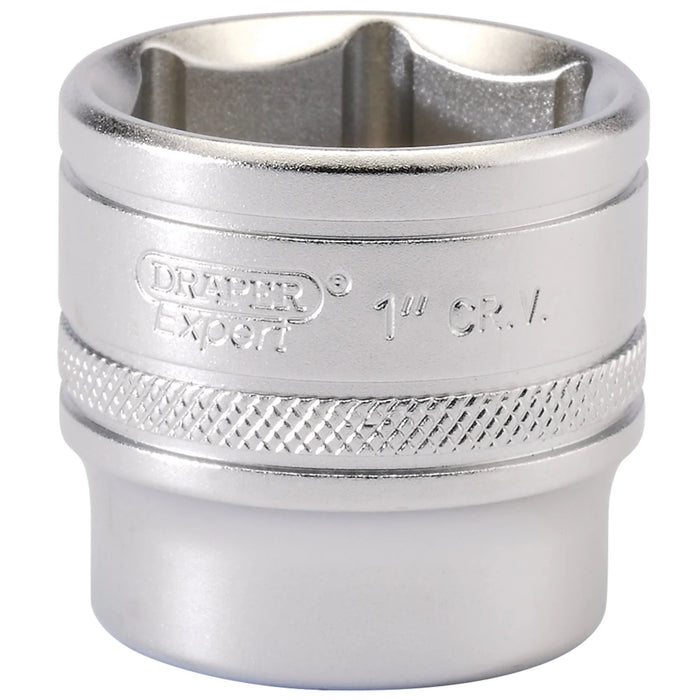 Draper Expert 6 Point Imperial Socket, Sq. Dr., 1" 1-3