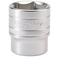 Draper Expert 6 Point Imperial Socket, 1/2" Sq. Dr., 1 1/8" - H-AF/MS