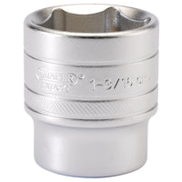 Draper Expert 6 Point Imperial Socket, 1/2" Sq. Dr., 1 3/16" - H-AF/MS