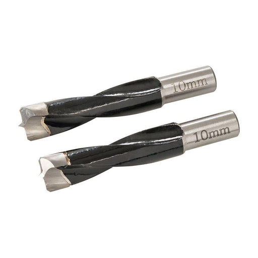 Triton Dowel Jointer Bits 10mm 2pk TDJDB10 Triton - Town Tools 