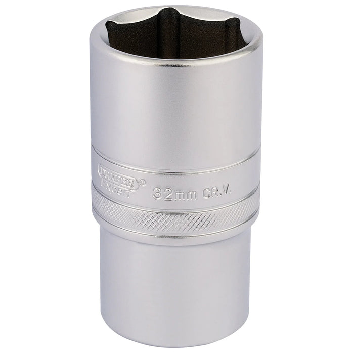 Draper Expert 6 Point Metric Deep Socket, . dr. (group 2) 26-32mm
