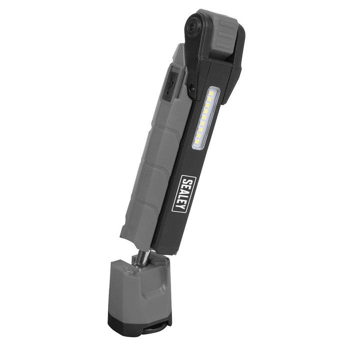 Sealey Rechargeable 360 Inspection Light 10W & 2 x 4W SMD LED - Grey LED3605GR Sealey - Town Tools 