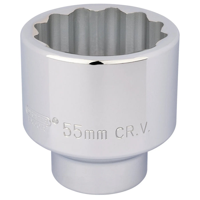 Draper Expert 12 Point Socket, . dr. 19-55mm