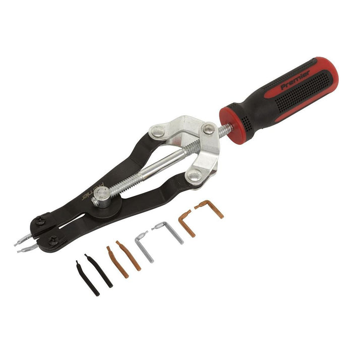 Sealey Circlip Pliers Professional Internal/External Heavy-Duty AK8451 Sealey - Town Tools 