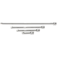 Draper Expert Extension Bar Set, Sq. Dr., Polished Chrome (4 Piece) 1-1