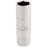 Draper Expert 10mm Thread 6 Point Spark Plug Socket, 3/8" Sq. Dr., 16mm