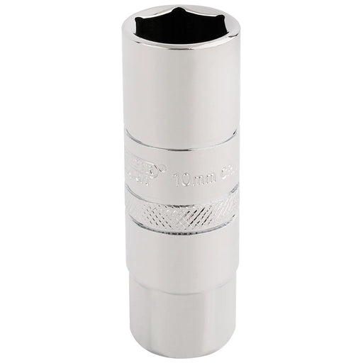 Draper Expert 10mm Thread 6 Point Spark Plug Socket, 3/8" Sq. Dr., 16mm