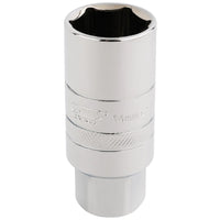 Draper Expert 14mm Thread 6 Point Spark Plug Socket, 3/8" Sq. Dr., 21mm
