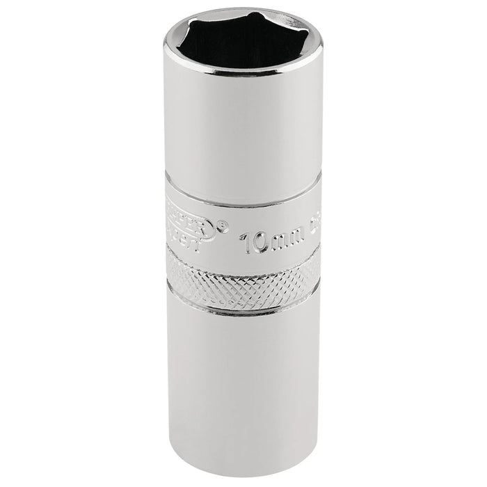 Draper Expert 10mm Thread 6 Point Spark Plug Socket, 1/2" Sq. Dr., 16mm