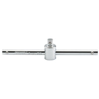 Draper Expert Satin Chrome Sliding T Bar, Sq. Dr. 1-3