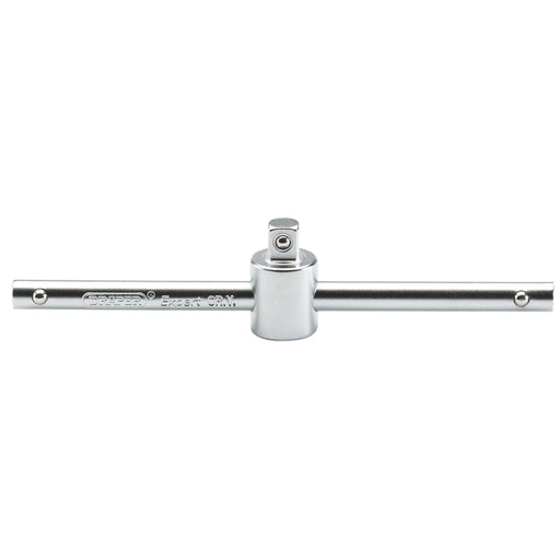 Draper Expert Satin Chrome Sliding T Bar, Sq. Dr. 1-3 - image 1