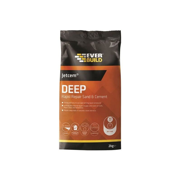 Everbuild Sika Premix Sand & Cement 12kg (6 x 2kg Packs) Everbuild Sika - Town Tools