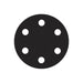 Flexovit Hook & Loop Sanding Disc 150mm Fine 120G (Pack 6) Flexovit - Town Tools