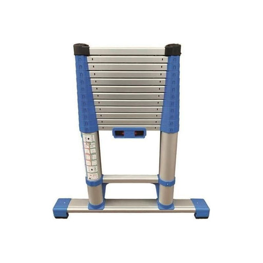 Zarges Compactstep L Telescopic Ladder & Stabiliser Bar 3.2m Zarges - Town Tools