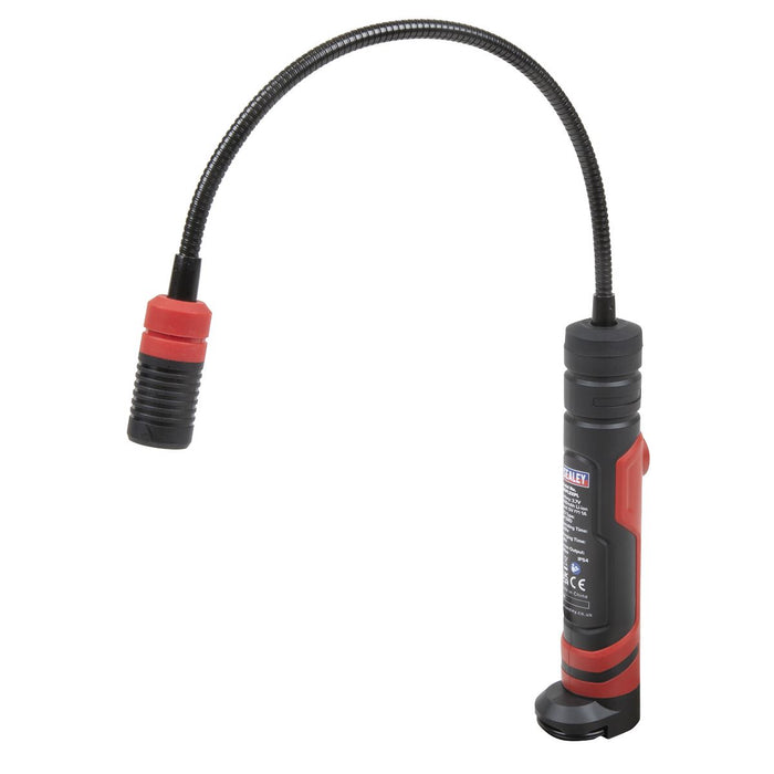 Sealey Rechargeable Flexi Magnetic Pick-Up Tool Light 3W SMD LED LEDFLEXPT Sealey - Town Tools 