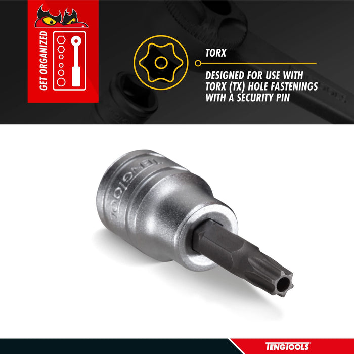 Teng Tools 3/8" TPX Bit Socket TPX45 Teng Tools - Town Tools 