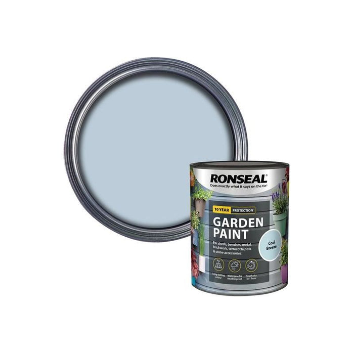 Ronseal Garden Paint Cool Breeze 750ml Ronseal - Town Tools