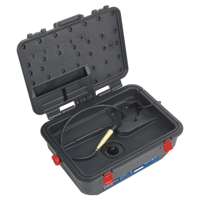 Sealey Mobile Parts Cleaning Tank with Brush SM222 Sealey - Town Tools 