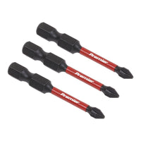 Sealey Phillips #1 Impact Power Tool Bits 50mm 3pc AK8229